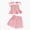 009 Pink, variant on Toddler Baby Girl Outfits Solid Summer Clothes Sleeveless Camisole Linen Pants Set Baby Summer Outfits Kaprioy Toddler Girl Clothes 18 24 Months 2T 3T 4T