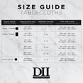 thumbnail image 2 of DII Aqua/White Checkers Tablecloth 70 Round, 100% Cotton, 2 of 8