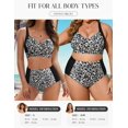 thumbnail image 4 of Traje de baño Hanna Nikole 2025 para Fitness Swimming Leopard, 4 of 6