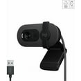 thumbnail image 3 of Logitech webcam Full HD pour réunions/streaming, équilibre auto de l'éclairage, micro intégré - Graphite, 3 of 6