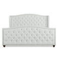 Jennifer Taylor Home Upholstered Marcella Tufted Wingback King Bed