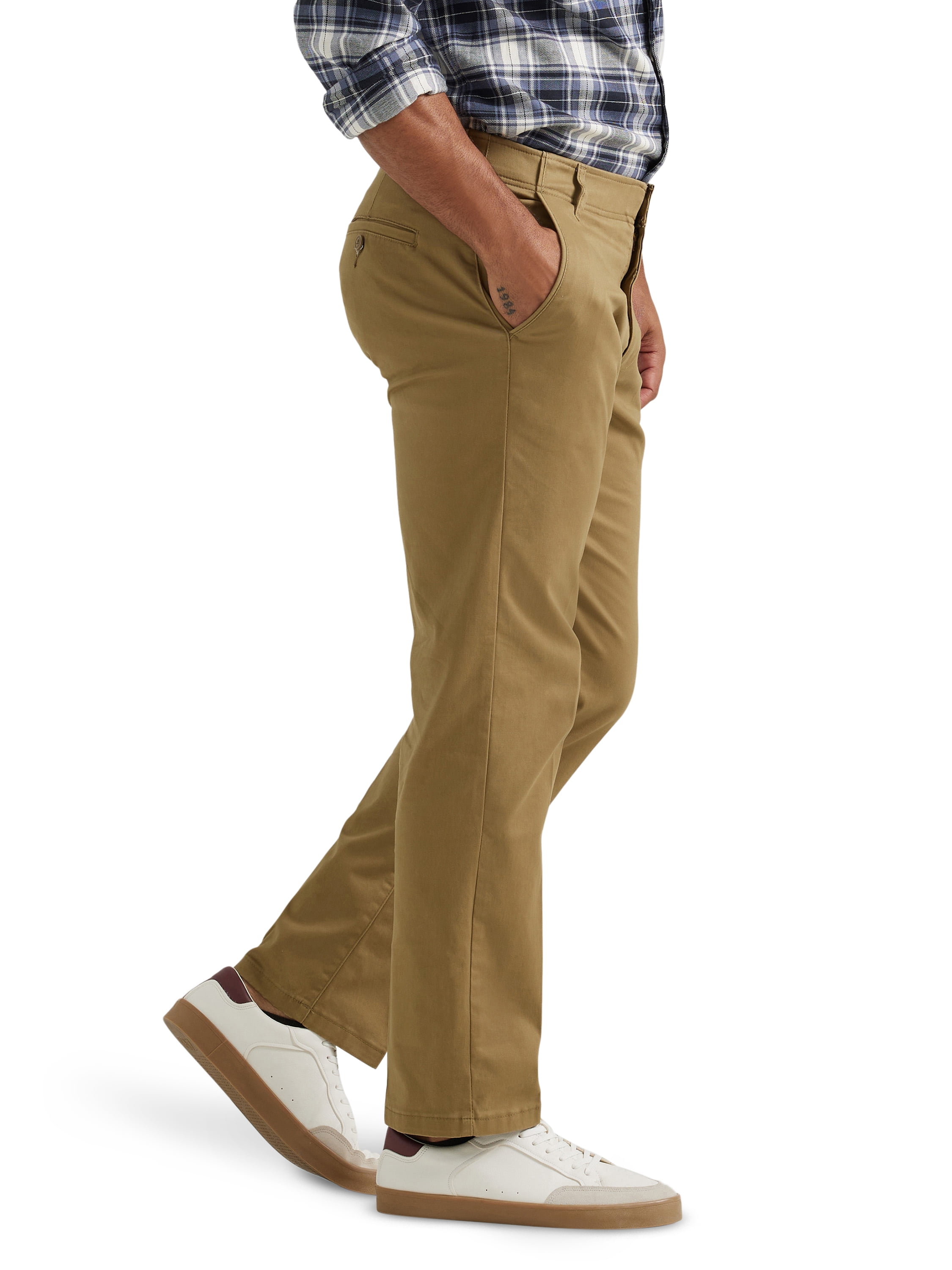 Lee Men’s Extreme Comfort Flat Front Pant