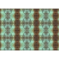 thumbnail image 1 of Ahgly Company Machine Washable Indoor Rectangle Transitional Sepia Brown Area Rugs, 5' x 7', 1 of 7