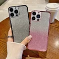 thumbnail image 3 of Luxury Shiny Glitter Plating Lens Soft Back Silicone Case For iPhone 15 14 13 12 11 Pro 13mini 12mini 12Pro 15Plus 14Plus Cover advanced, 3 of 6