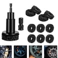 thumbnail image 2 of APPLAYERR 1/2 Inch Drive Wheel Hub Cleaner Kit Industrial Strength Rust Removal Tool For Vehicle Brake Rotor Lug Stud Treatment, 2 of 8