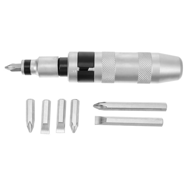 GOOHOCHY 1 juego de destornilladores de impacto tipo cruz, herramienta profesional para quitar tornillos.
