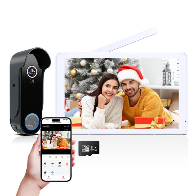 Videoportero ACEBELL con monitor táctil WiFi de 8" y 1080P