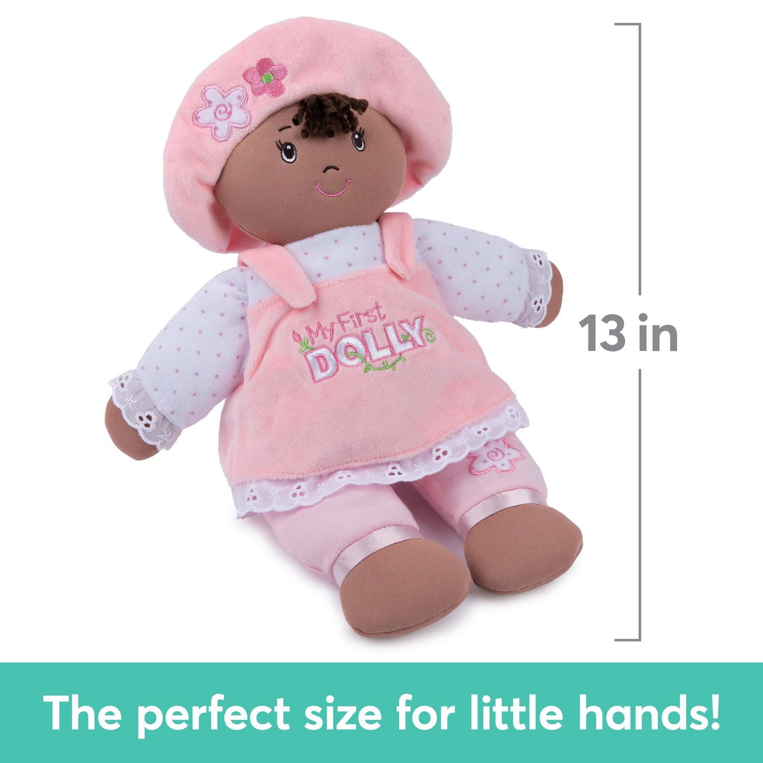 GUND Baby My First Dolly, Plush Doll for Babies and Toddlers, Pink