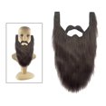 thumbnail image 4 of Soidarity Barbas postizas fáciles de usar para disfraces de Halloween Aplicaciones amplias y bien pensadas Amplia escala Cuidado del cabello Gris 40x21cm, 4 of 6