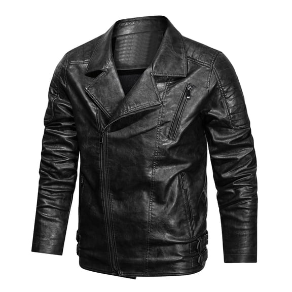 Vedolay Winter Jackets for Men Business Long Sleeve Blazer Work Office Coats Clothes Black,3XL