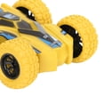 thumbnail image 3 of Coche de doble cara con tracción hacia atrás, accionado por fricción, 4 neumáticos grandes, Mini volteos giratorios de 360 grados, coche acrobático de inercia, 3 of 8
