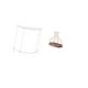 thumbnail image 5 of Mesa Auxiliar De Acrílico Para Espacios Pequeños Con Moderna Exhibición Multiusos Y Elegante Y Práctico Mueble Para La Decoración Del Hogar, La Sala De Estar Y La Cocina., 5 of 8