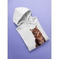 thumbnail image 3 of Cute Kitten Sits Hoodie Women -SPIdeals Designs, Female 5X-Large, 3 of 4