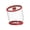 Red, variant on DICEWEN Clear View Food Storage Bucket Designed To Keep Rice Dry And Prevent Spoilage