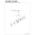 thumbnail image 4 of Kingston Brass CC44451ZX 5/8-Inch O.D. Comp x 1/2-Inch O.D. Comp Quarter-Turn Straight Shut-Off Valve in Polished Chrome, 4 of 6