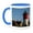 Blue/White, variant on 3drose, Usa, Massachusetts, Cape Cod, Eastham, Nauset Lighthouse at Dawn, 11oz Two-tone Yellow Mug