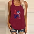 thumbnail image 2 of Blusa sin mangas con cuello redondo y estampado de girasol para mujer Fridja  gh3166, 2 of 5