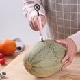 thumbnail image 3 of Double Head Fruit Watermelon Ice Cream Scoop Ball Scoop, 3 of 5