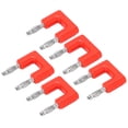 thumbnail image 1 of Connecteur de Fiches Banane, Banane Robuste 4 mm à Double Fiche Conductrice pour Instruments Électroniques Rouge,Noir, 1 of 8