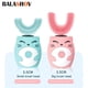 thumbnail image 2 of Cepillo de dientes eléctrico en forma de U para niños, cepillo de dientes sónico de 360 grados, cepillo de dientes inteligente para blanquear los dientes para niños a prueba de agua, 2 of 5
