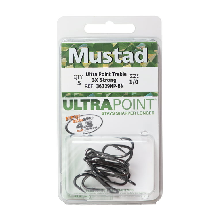 Mustad Ultra Point Treble Hook Size 2