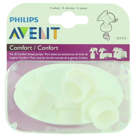 Philips Avent Comfort Breast Pump Valves 4 Ct