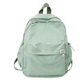 thumbnail image 2 of 12 Inch Aesthetic Backpack, Waterproof Nylon Daypack with Dual Zipper Closure and Front Pocket, Lightweight Carry On Backpack for Travel, Work and Everyday Use 1pc, 2 of 4