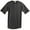 Black, variant on 580A Two-Button Baseball Jersey - Silver, Large