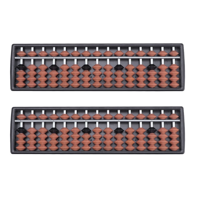 2 Pcs Petits Abaques Traditionnels pour Enfants Abaques Éducatifs d'Arithmétique