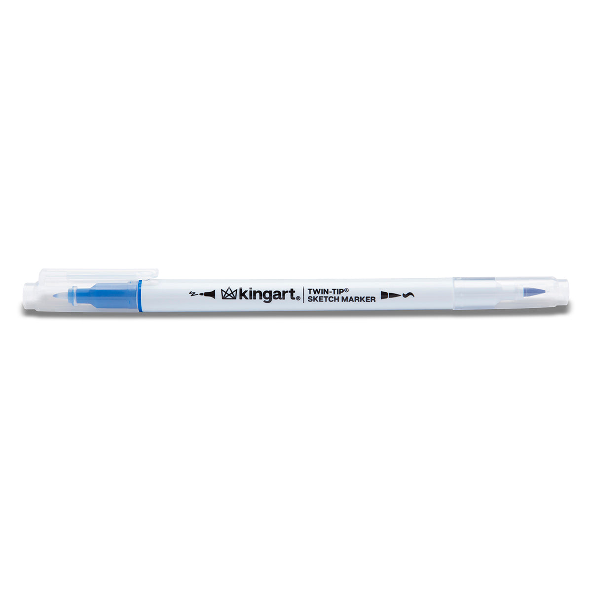 KINGART 24-Color Twin Tip Sketch Markers Set photo 5