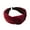 Wine Red, variant on opvise Wide Brim Headband Elastic Elegant Knotted Plush Texture Korean Style Daily Wear Velvet Women Autumn Hair Bands Daily Wear Wine Red