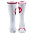 thumbnail image 2 of Perri's Socks Coca-Cola Logo White Crew Socks - COF303-100, 2 of 3