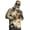 Khaki-U2, variant on Sun Protection Camo Shirts for Men Spf UV Upf 50 Rash Guard Sun Shirts Long Sleeve Outdoor Hiking Swim Fishing Cooling Shirts with Face Cover,Gray 3XL