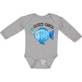 thumbnail image 3 of Inktastic Cutest Catch Cute Blue Fish Boys or Girls Long Sleeve Baby Bodysuit, 3 of 5
