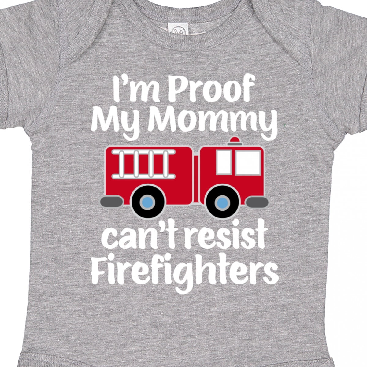 Inktastic Firefighter Daddy Baby Fireman Boys or Girls Baby Bodysuit