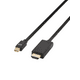 thumbnail image 1 of CABLE MINI DISPLAY PORT TO HDMI NEGRO - KANEX, 1 of 3