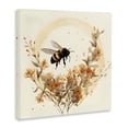 thumbnail image 3 of Stupell Industries Bohemian Bee Florals View Canvas Art, 24 x 24, by Petals Prints Design, 3 of 8