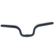 530mm Handlebar Aluminum Alloy 25.4mm M-TYPE Rise 140mm Handle Bar for Folding Bike Bicycle Hand,Black,1 x Bike handle,Black