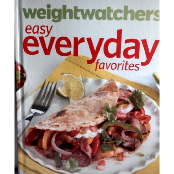 Pre-Owned Weight Watchers Easy Everyday Favorites Cookbook 2013 (Hardcover) (Hardcover) 0848739809 9780848739805