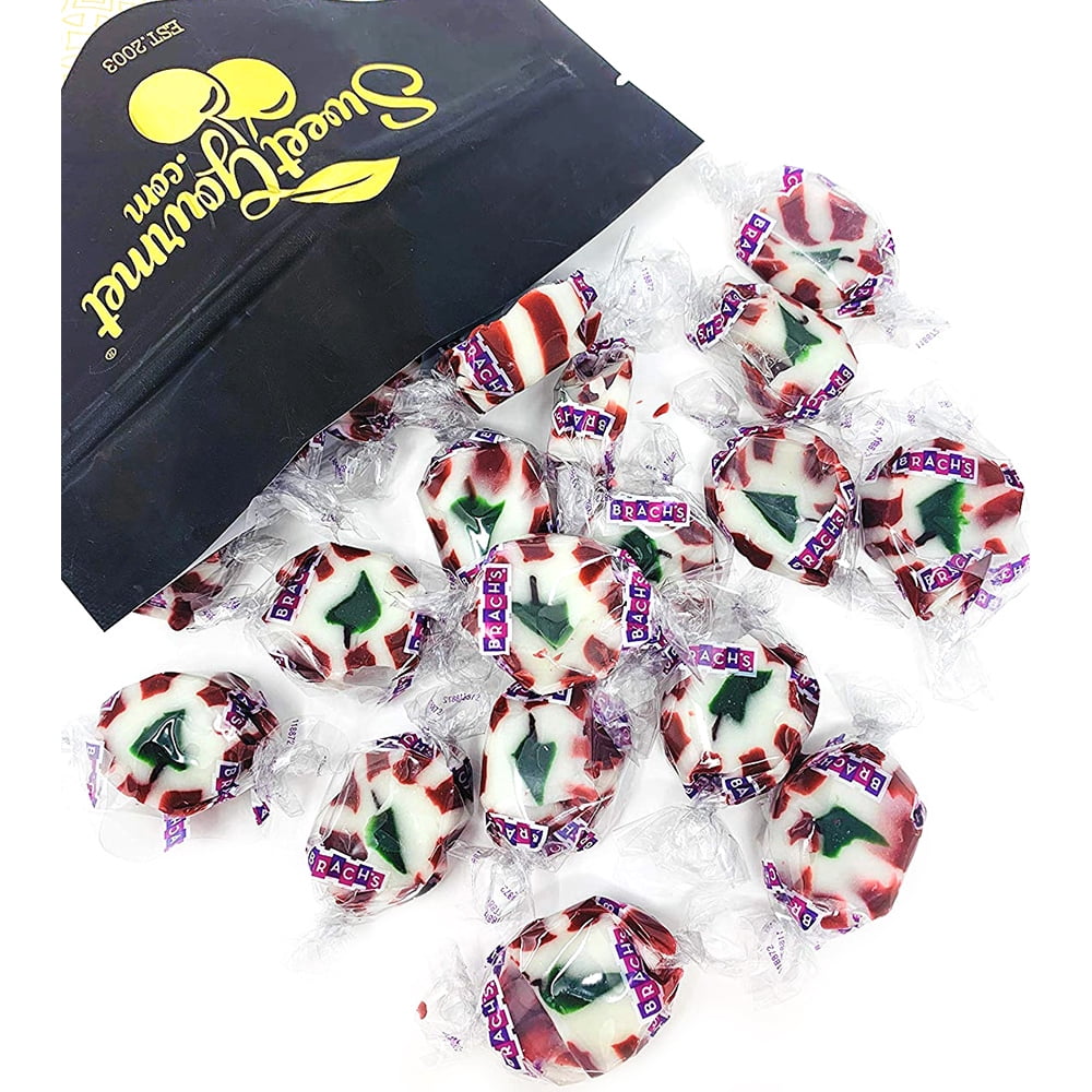 SweetGourmet Christmas Tree Peppermint Nougats | Wrapped Bulk Seasonal