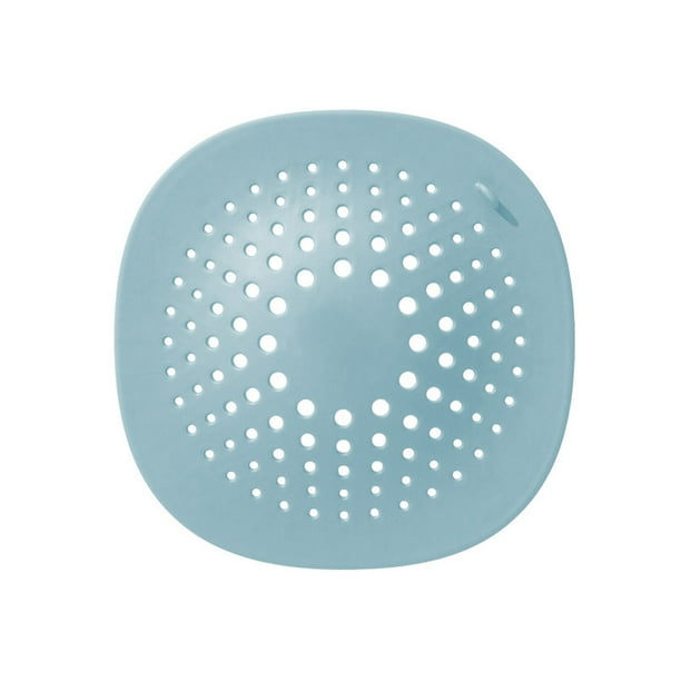 Toystoory Colector de pelo de drenaje, filtro de drenaje para fregadero, tapón de ducha, filtro, accesorio para bañera, baño, ducha, inodoro Juegos de accesorios de baño Azul claro