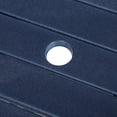 thumbnail image 6 of Costaelm Paradise 30" Square Outdoor Patio Counter High Bistro Bar Table With Umbrella Hole, Navy Blue, 6 of 9