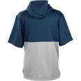 thumbnail image 2 of Rawlings Sporting Goods Rawlings Men's Colorsync Performance Short Sleeve Baseball Hoodie Navy Xl, 2 of 2