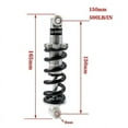 thumbnail image 4 of Amortiguador trasero para minimoto ATV, quad, scooter eléctrico de bolsillo de 47 cc y 49 cc, 100, 125, 150, 160, 170, 180, 190 y 210 mm, s202412242198, 4 of 4