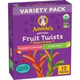 thumbnail image 2 of (Pack Of 6) Annies Homegrown Fruit Snack Twist Variety Pack 12Pc 7.68 Oz, 2 of 2