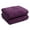 Plum, variant on Weidemans 100% Cotton Bath Towels | Eco-Friendly Exclusive Bathsheet towels Set of 2 (Size: 35" X 70") | Ultra Soft and Highly Absorbent Bath Towel Set Gym, Hotel, Travel Camp, Pool Spa | Black