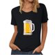 thumbnail image 1 of Blusa de mujer Oktoberfest Camiseta de cuello redondo Estampado de verano Jersey de manga corta Camiseta de mujer para hombre Tops Camisa Pompotops hfajkhk136033, 1 of 5