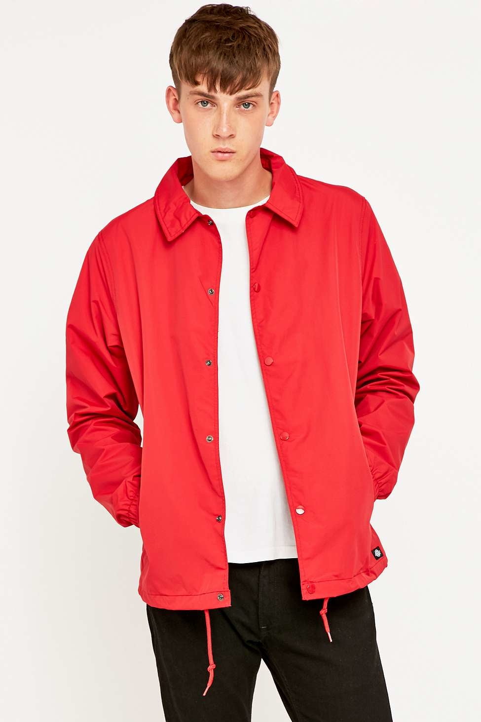 Dickies Men's Snap-Front Nylon Jacket 