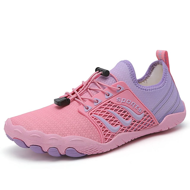 JShteea Buceo Antideslizantes Correr Transpirables para Caminatas en El Lago (pink38)