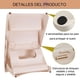 thumbnail image 4 of Escalera Plegable Perros de Cama, Escalera Perro con Patas Antideslizantes, Rampas de Perro, para Sofá, Cama O Auto, para Interiores y Exteriores, Soporta Hasta 165 Libras, Cuatro capas de beige, 4 of 8